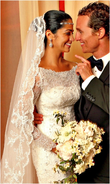 Wedding Camila Alves and Matthew McConaughey