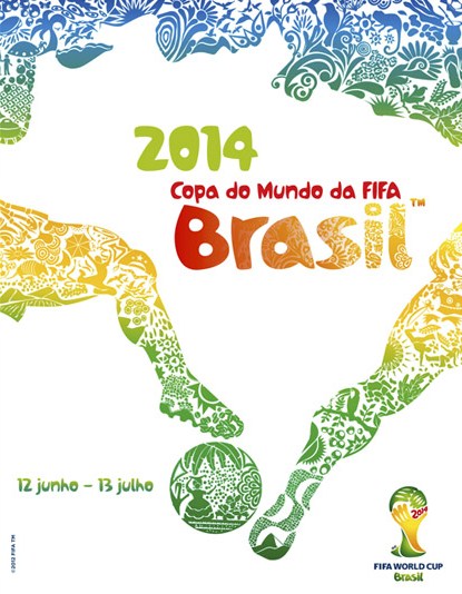Brazil World Cup Poster 2014